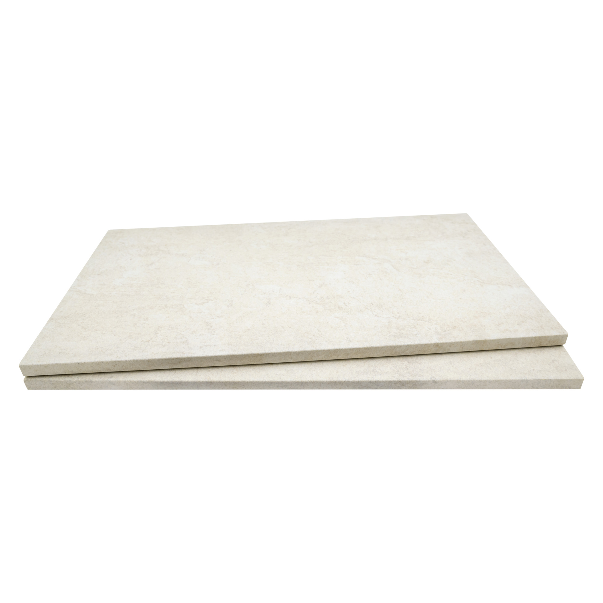 Ackland Lucenta Snow Porcelain Pool Coping — 13in. x 24in., Eased Edge, Model# NTE-LSC-026